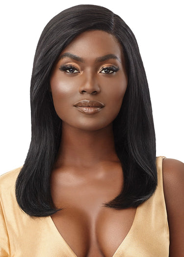 OUTRE MYTRESSES GOLD LABEL LACE FRONT WIG HUMAN HAIR - CHARMAINE, FRONT